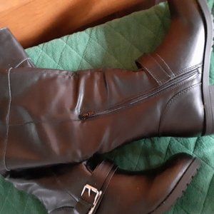 Womens New Black Rasmpage Tall Boots